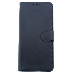 Чехол-книжка Flip Cover LEATHER Redmi Note 14 Pro 4G синий - фото