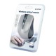 Компьютерная мышка беспроводная Gembird MUSW-4B-04-BG 4 кнопки/USB 2.4GHz/800-1600DPI блистер черно-серая - фото 2
