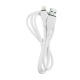 Кабель iPhone Lightning Gerlax D13L 9А силиконовый белый 1м (упаковка 50шт) - фото 1