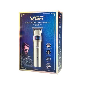 Машинка VGR V-991 для стрижки/аккумулятор/с насадками - фото