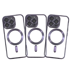 Накладка MagSafe MATTE Full Camera Samsung S24 FE/S721B Purple - фото