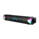 Колонки компьютерные 2.0 Onikuma L1 10W/RGB/BT5.3/USB/MIC черные - фото 1