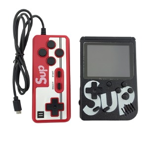 Портативная игровая консоль Sup Plus 400/500 игр/джойстик (черная, желтая, белая, синяя, красная) - фото