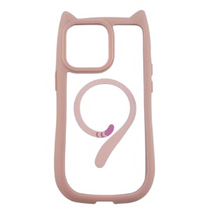 Накладка Cat with MagSafe iPhone 14 Pro Max Pink - фото