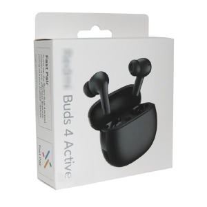 Bluetooth Air Pods Xiaomi Redmi Buds 4 Active TWS/BT5.3 черные (BHR6992GL) - фото