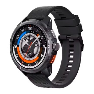 Смарт-часы (Smart watch) Xiaomi Haylou Solar Ultra LS23 (укр.мова/BT5.3/GPS/LCD1.6"/5АТМ/450mAh) черные - фото