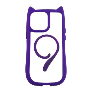 Накладка Cat with MagSafe iPhone 14 Pro Violet - фото