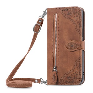 Чехол-книжка Wallet Case для iPhone 16 Pro Brown - фото