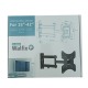 Крепление для ТВ 15-42&quot; до 25 кг Walfix R-353B кронштейн с поворотом до 180°/наклоном +5° ~ -15°/VESA макс 200х200 мм/кабельканал (6) - фото 1