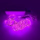 Гирлянда на медной проволке штора 3х3м LED/работает от USB/пульт/розовый тех.пак (гарантия 1нед.) - фото 1