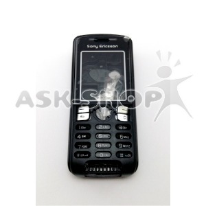 Корпус ОРИГИНАЛ (AAA класс) без клав. Sony Ericsson K510 черный - фото