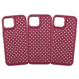Накладка Diamond Case iPhone 13/14 Wine Red - фото