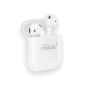 Bluetooth Air Pods Mietubl MTB-BL02 BT5.3/25mAh/250mAh/вкладыши/design 1/2 series белые - фото