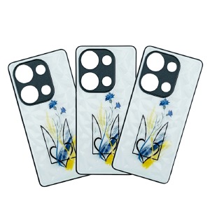 Накладка Ladies UA Xiaomi Redmi Note 13 Pro 4G/Note 14S/Poco M6 Pro #UkraineWithFlowers - фото