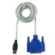 Кабель USB to 25pin DB25 F (IEEE 1824 ) 1.5м - фото 1