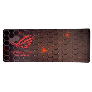 Коврик для мышки 800х300мм Asus ROG с боковой прошивкой, антискользящая основа - фото