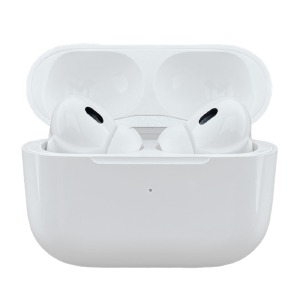Уцінка Bluetooth Air Pods Gerlax H15W Cheap series/TWS/BT5.3/25mAh/200mAh/touch control/siri/design Pro 2 series білі (писк у правому навушнику) - фото