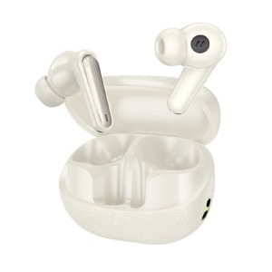 Bluetooth Air Pods Hoco EQ23 plus TWS/ANC/ENC/BT5.4/40mAh/400mAh молочные (14) - фото