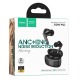 Bluetooth Air Pods Hoco EQ10 plus TWS/ANC/ENC/BT5.4/40mAh/300mAh/LED дисплей черные (14) - фото 1