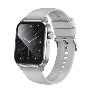 Смарт-часы (Smart watch) Hoco Y26 (BT5.0/call/LCD1.81"/IPX4/230mAh) серебро (50) - фото
