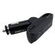 FM модулятор Gerlax C-M15 12-24V/3.1A/USB/QC3.0/BT5.3/RGB/LED дисплей черный - фото 1
