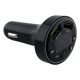 FM модулятор Gerlax C-M14 12-24V/3.1A/USB/QC3.0/BT5.3/RGB/LED дисплей чорний - фото 1