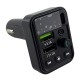 FM модулятор Gerlax C-M17 12-24V/3.1A/2USB/QC3.0/BT5.3/RGB/LED дисплей черный - фото 1