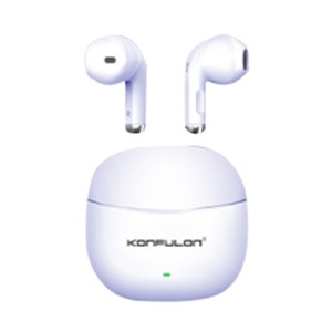 Bluetooth Air Pods Konfulon BTS-34 TWS/BT5.3/25mAh/220mAh фиолетовый - фото