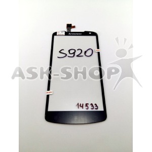Сенсор (Touchscreen) Lenovo S920 black - фото