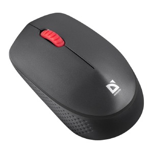 Компьютерная мышка беспроводная Defender Tiana MB-055 3 кнопки/USB 2.4GHz/1000DPI/безшумное нажатие черная - фото