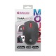 Компьютерная мышка беспроводная Defender Tiana MB-055 3 кнопки/USB 2.4GHz/1000DPI/безшумное нажатие черная - фото 1