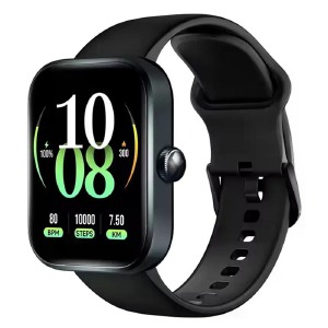Смарт-часы (Smart watch) Xiaomi Haylou Watch 4 LS25 (BT5.3/call/LCD1.93"/IPX68/360mAh/22mm) черные - фото