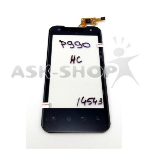 Сенсор (Touchscreen) LG P990 black h/c - фото