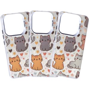Накладка Cute Kittens для iPhone 15 - фото