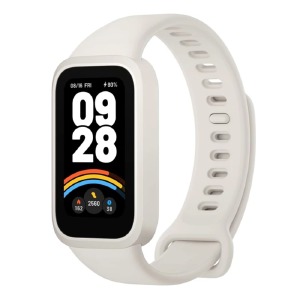 Ремешок для фитнесс браслета Mi Band 9 active цветной однотонный светло-серый (7) - фото