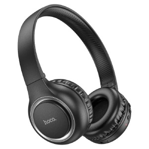 Hands Free большие Bluetooth Hoco W41 BT5.3/TFcard/AUX/mic/200mAh черный - фото