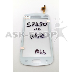 Сенсор (Touchscreen) Samsung S7390 белый high copy - фото