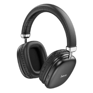 Hands Free большие Bluetooth Hoco W52 BT5.4/TFcard/AUX/mic/400mAh черный - фото