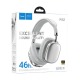 Hands Free большие Bluetooth Hoco W52 BT5.4/TFcard/AUX/mic/400mAh серебрянный - фото 1