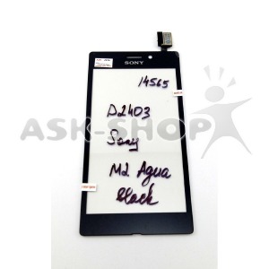 Сенсор (Touchscreen) Sony D2403/Xperia M2 Aqua черный - фото