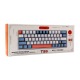 Клавиатура беспроводная с подсветкой T-Wolf T30 (Ua) RGB/63 клавиши/механическая/защита от влаги/проводная/BT серая А - фото 1