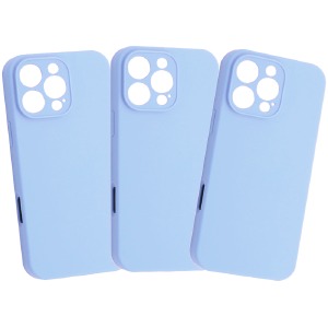 Накладка FULL PROTECTION для iPhone 11 "Soft touch" Original Mist Blue (26) лого - фото