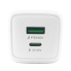СЗУ Type-C to Type-C Gerlax GA-47 3A/22.5W/QC3.0/45W/PD белый - фото 2