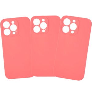 Накладка FULL PROTECTION для iPhone 14 Pro Max "Soft touch" Original Peach (30) лого - фото