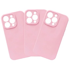 Накладка FULL PROTECTION для iPhone 14 Pro Max "Soft touch" Original Pink (6) лого - фото