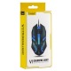 Компьютерная мышка проводная USB T-Wolf V1 3 кнопки/1000DPI/RGB черная 1,3м - фото 1