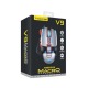 Компьютерная мышка проводная USB игровая T-Wolf V9 8 кнопок/8000-6400DPI/RGB черная 1,8м - фото 1