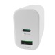 Блочек USB Gerlax A290 3A/1USB/PD30W/QC3.0 белый - фото 1