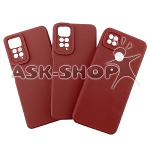 Силикон Smitt Xiaomi Redmi A5 4G (173mm) UKR/EU version бордовый тех.пак - фото