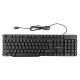 Клавиатура USB с подсветкой T-Wolf T20 (Ua/Eng/Ru) RGB/104 клавиши/полноразмерная/защита от влаги черная - фото 1